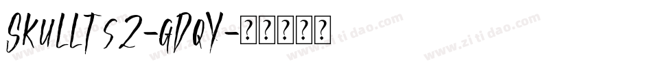 SkullTs2-gDqY字体转换