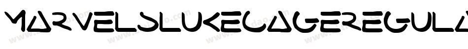 MarvelsLukeCageRegular-61nD字体转换