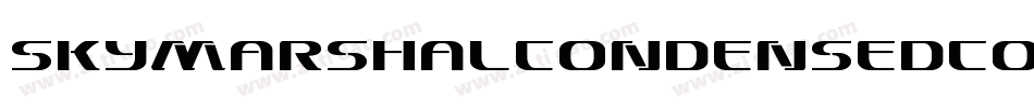 SkyMarshalCondensedCondensed-Peqd字体转换