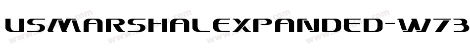 UsMarshalExpanded-w73P字体转换