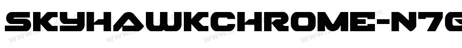 SkyhawkChrome-n7GO字体转换