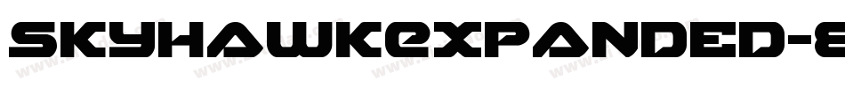 SkyhawkExpanded-8GYn字体转换