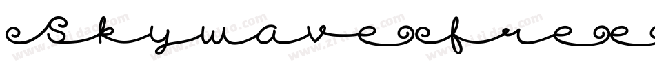 SkywaveFree-09aR字体转换