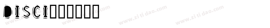 DISCI字体转换
