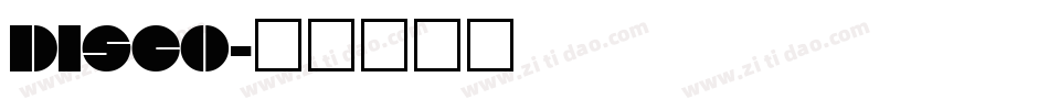 DISCO字体转换