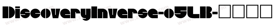 DiscoveryInverse-o5LB字体转换