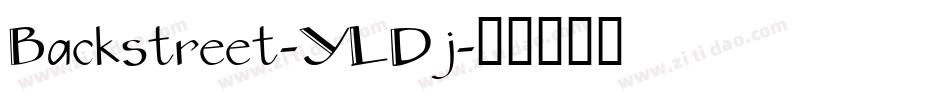 Backstreet-YLDj字体转换