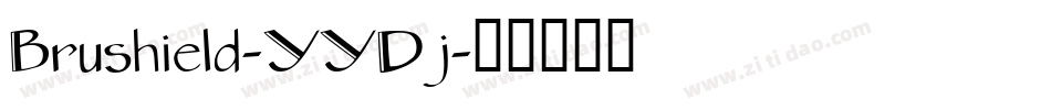 Brushield-YYDj字体转换