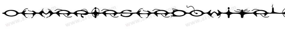 OhmariaShadowItalic-DPAd字体转换
