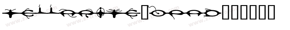 Tellarite-opAd字体转换