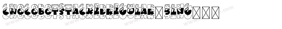 ChocobotStackedRegular-5lnG字体转换