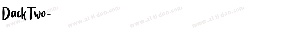 DackTwo字体转换