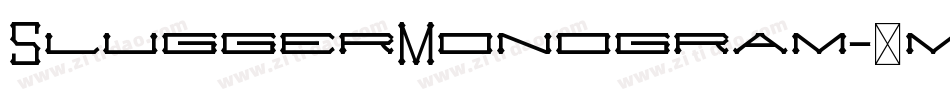 SluggerMonogram-6mVg字体转换 SluggerMonogram-6mVg字体转换