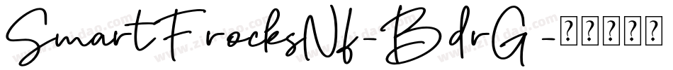 SmartFrocksNf-BdrG字体转换