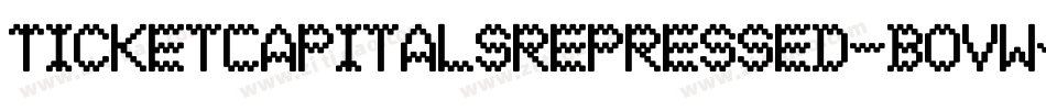 TicketCapitalsrepressed-B0vw字体转换