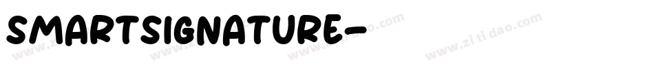 SmartSignature字体转换