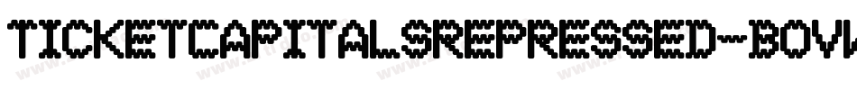 TicketCapitalsrepressed-B0vw字体转换
