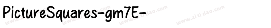 PictureSquares-gm7E字体转换