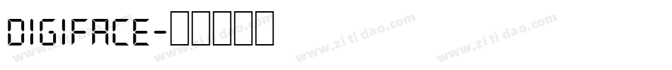 DIGIFACE字体转换