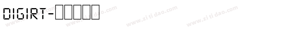 DIGIRT字体转换