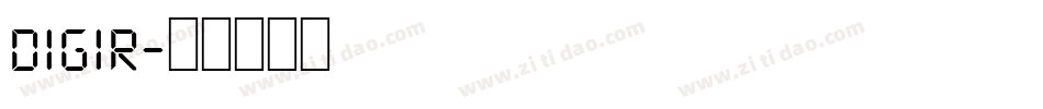 Digir字体转换