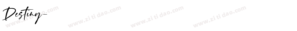 Destiny字体转换