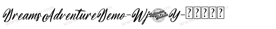 DreamsAdventureDemo-Wj9Y字体转换