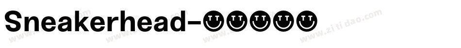 Sneakerhead字体转换