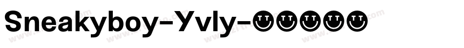 Sneakyboy-Yvly字体转换
