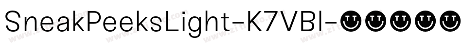SneakPeeksLight-K7VBl字体转换