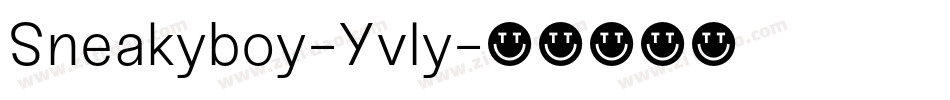 Sneakyboy-Yvly字体转换