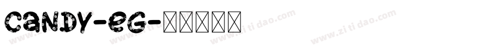 CANDY-EG字体转换