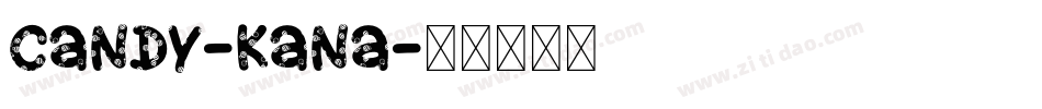CANDY-KANA字体转换