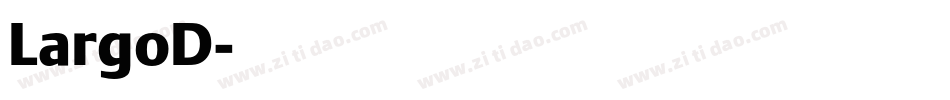 LargoD字体转换