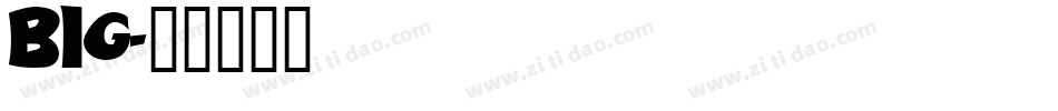 BIG字体转换