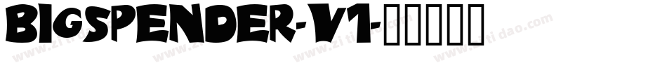 BigSpender-v1字体转换