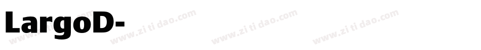 LargoD字体转换