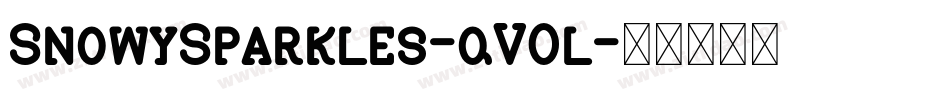 SnowySparkles-qVOl字体转换