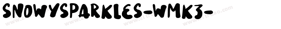 SnowySparkles-wMK3字体转换