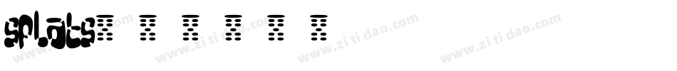 Splats字体转换