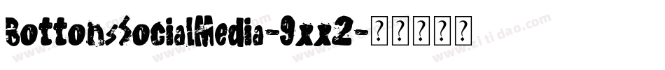 BottonsSocialMedia-9xx2字体转换