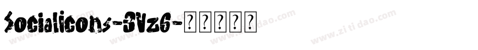 SocialIcons-3Vz6字体转换
