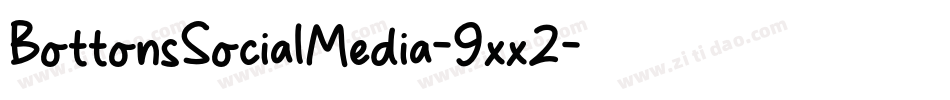 BottonsSocialMedia-9xx2字体转换