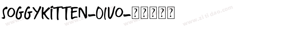 SoggyKitten-01Vo字体转换