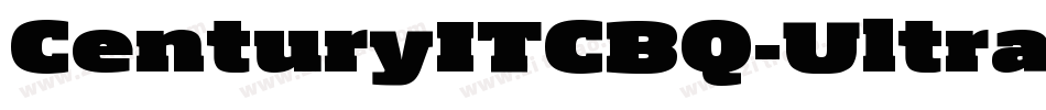 CenturyITCBQ-Ultra字体转换