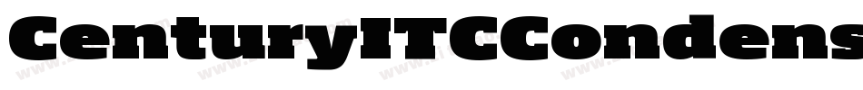 CenturyITCCondensedBQ-Ultra字体转换