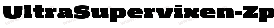 UltraSupervixen-Zp2q字体转换 UltraSupervixen-Zp2q字体转换