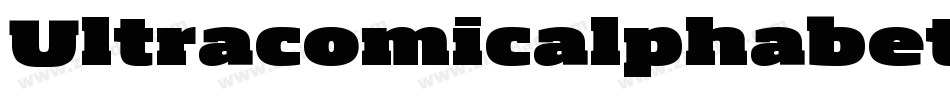 Ultracomicalphabet-V4dB字体转换