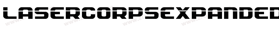 LaserCorpsExpandedItalic-3zRLL字体转换 LaserCorpsExpandedItalic-3zRLL字体转换