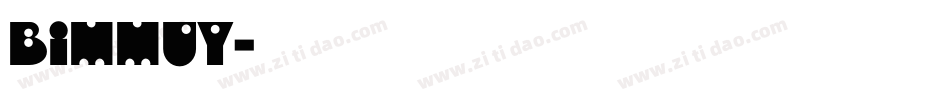 Billuy字体转换